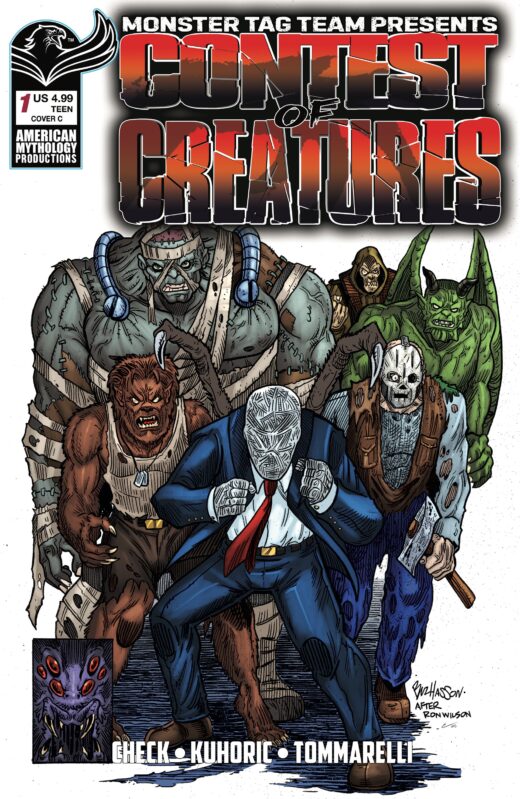 CONTEST OF CREATURES #1 CVR C BUZ HASSON VAR (MR)
