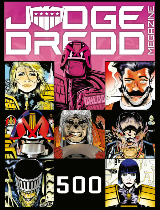 JUDGE DREDD MEGAZINE #500 CVR A STEWART K MOORE