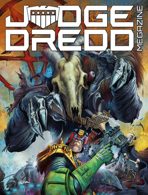 JUDGE DREDD MEGAZINE #500 CVR B TOBY WILLSMER VAR