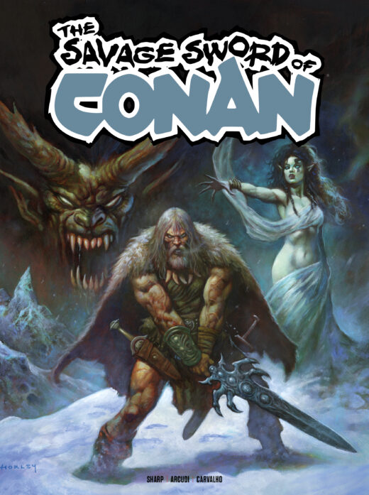 SAVAGE SWORD OF CONAN #18 CVR E ALEX HORLEY FOIL VAR (MR)