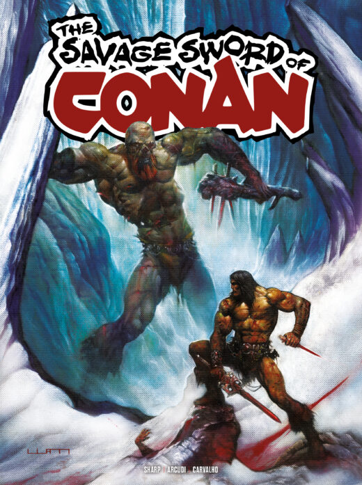 SAVAGE SWORD OF CONAN #18 CVR F LIAM SHARP FOIL VAR (MR)