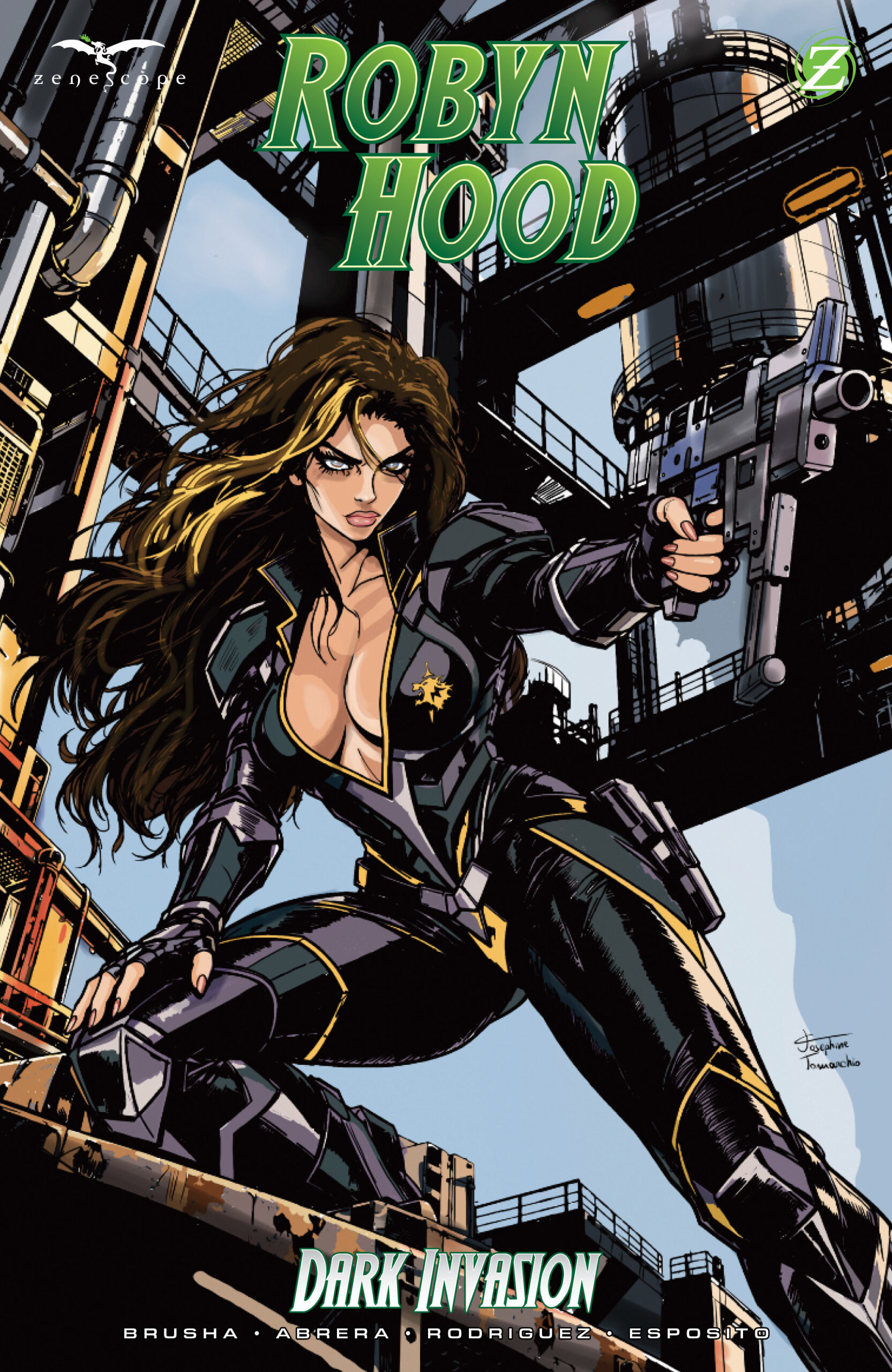 ROBYN HOOD DARK INVASION (ONE SHOT) CVR C JOSEPHINE TOMARCHIO VAR