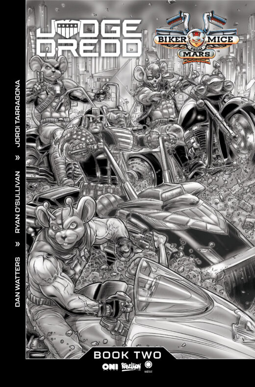 Judge Dredd/Biker Mice from Mars #2 Cover B Juan José Ryp Var