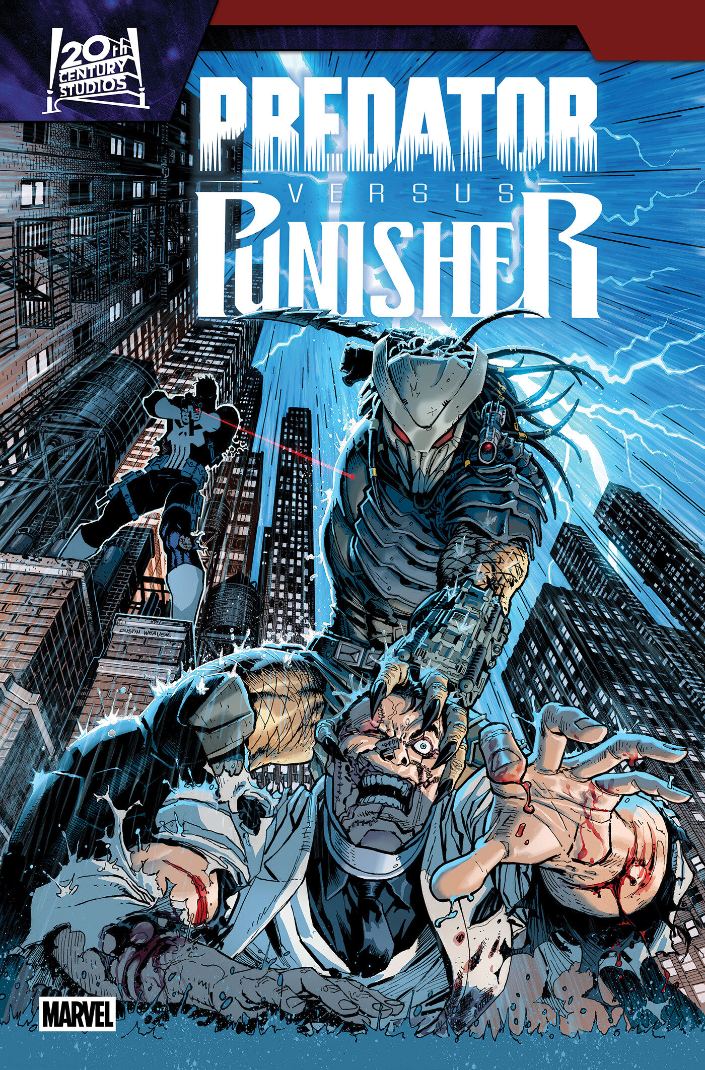 PREDATOR VS. PUNISHER #3 COVER A