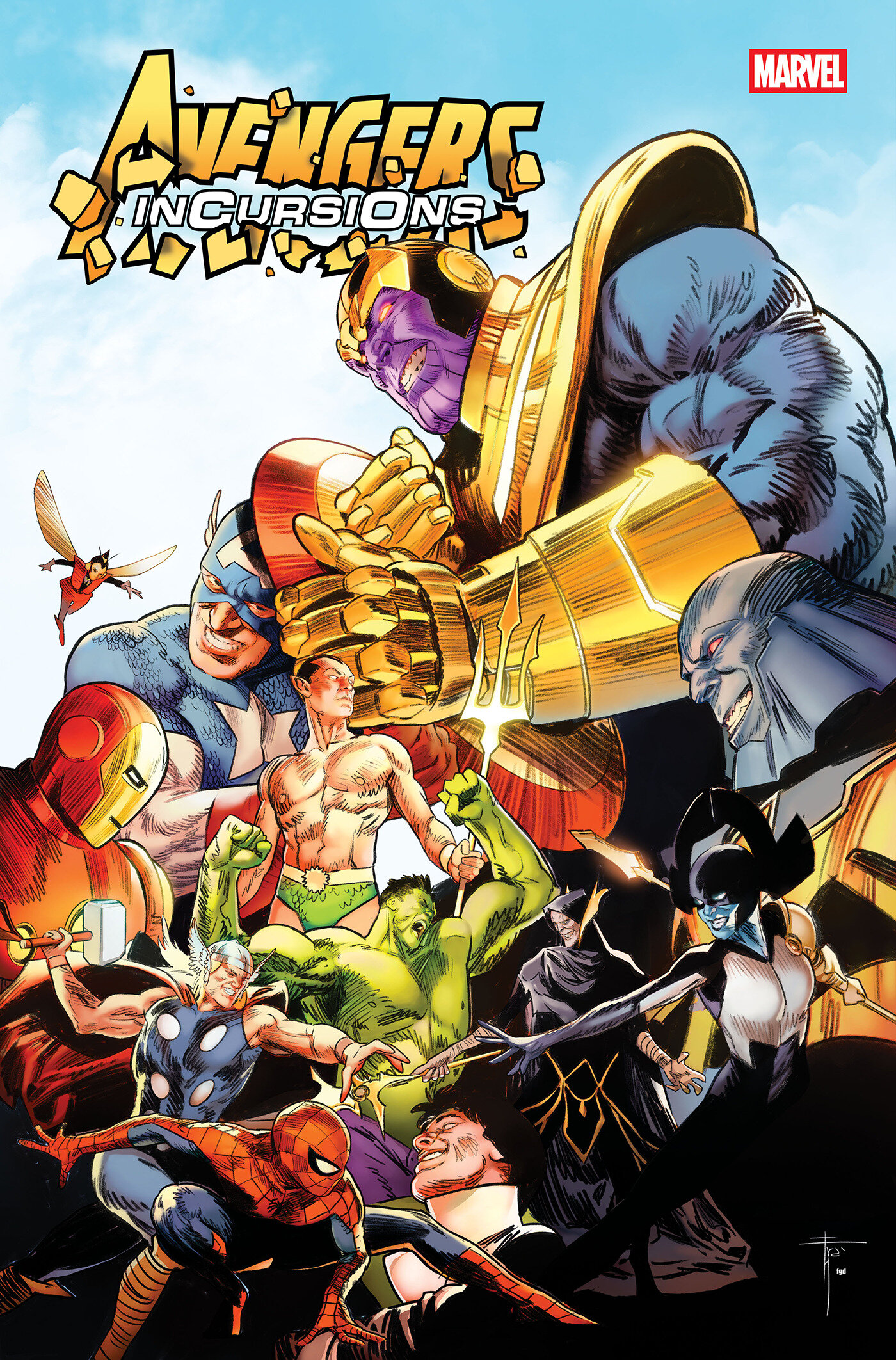 AVENGERS: INCURSIONS #1 COVER A BY FRANCESCO MOBILI