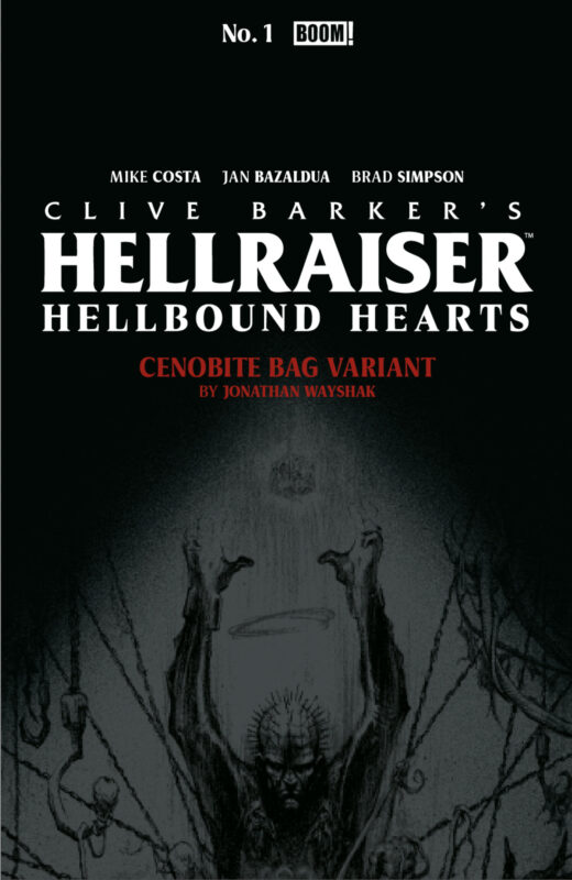 Hellraiser: Hellbound Hearts #1 C Cenobite Bag Variant (Full Art, Wayshak)